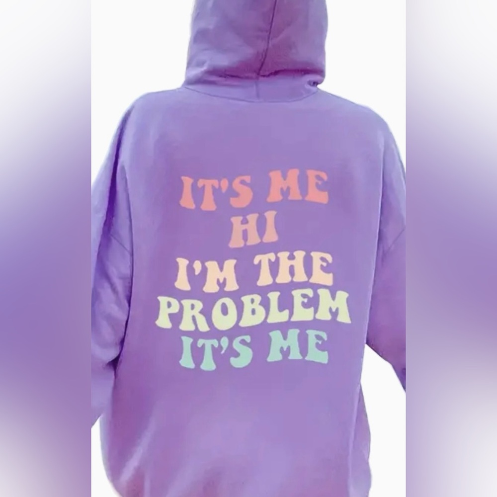 Women’s Hooded Purple Sweatshirt T.S.